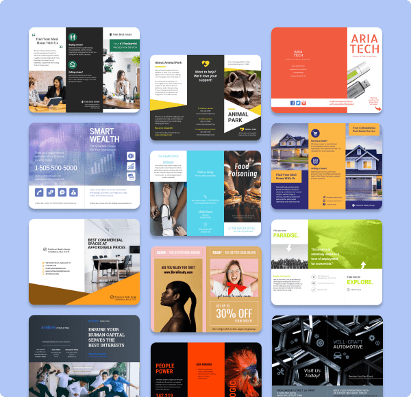 Print Brochures Pain-Free with Venngage's Brochure Creator